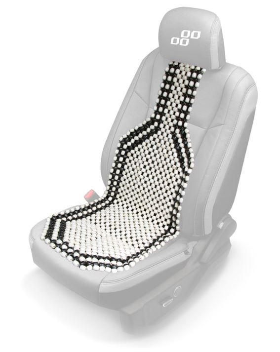 MATA NA SIEDZENIE KORALIK BIAŁA