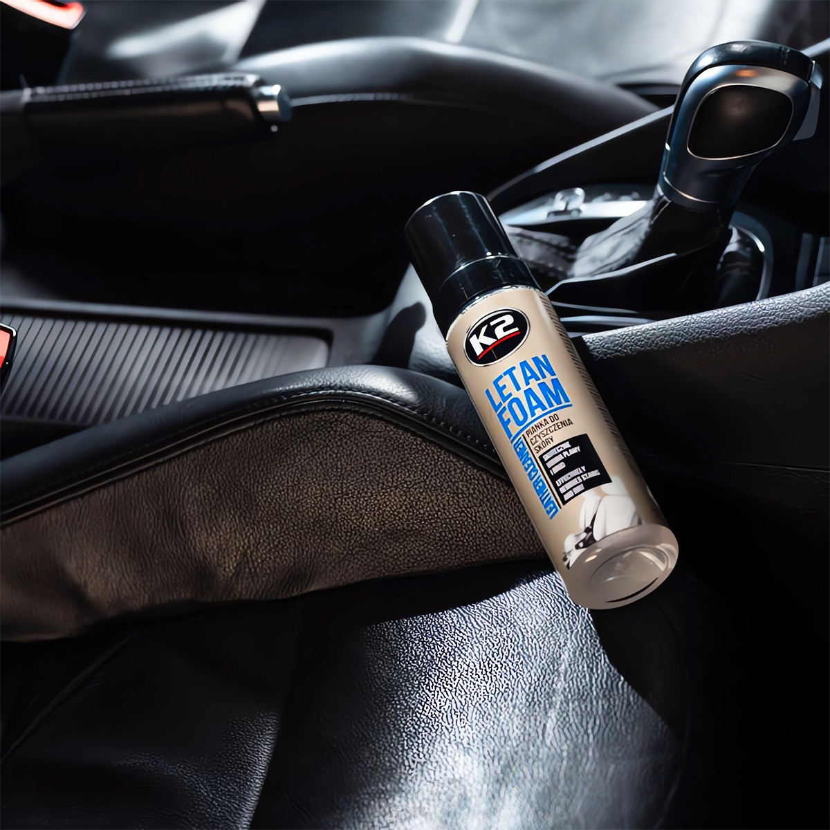 K2 LETAN FOAM 200ml Pianka Do dogłębnego Czyszczenia Mycia Skóry Środek