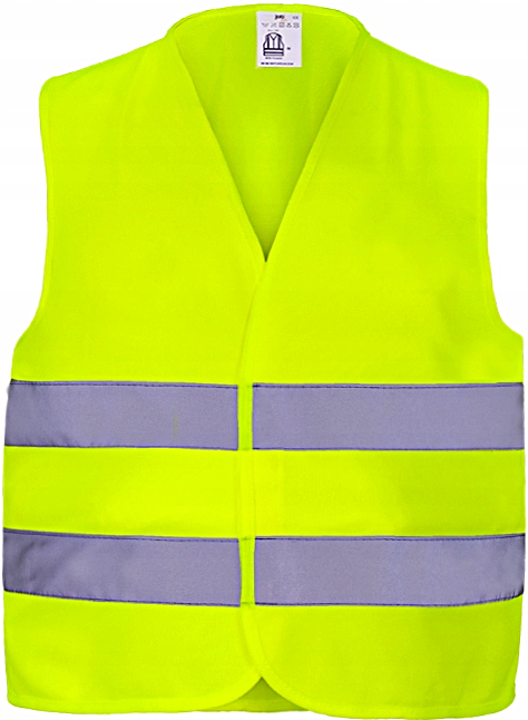 ZESTAW SAMOCHODOWY GAŚNICA APTECZKA KAMIZELKA PAS HOLOWNICZY LINKA TRÓJKĄT