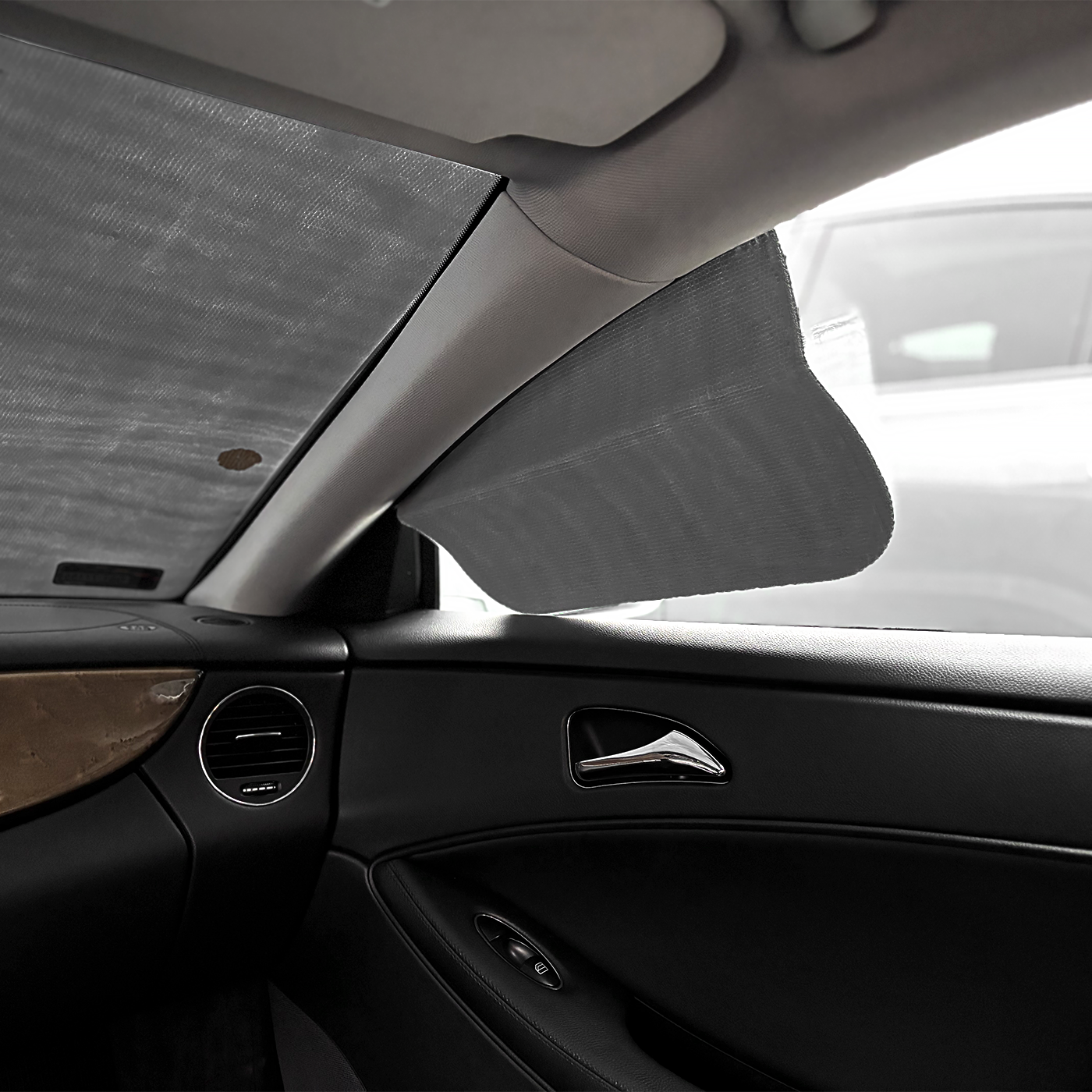 OSŁONA MATA ANTYSZRONOWA 100x200 SKROBACZKA DO SZYB LODU ODMRAŻACZ K2