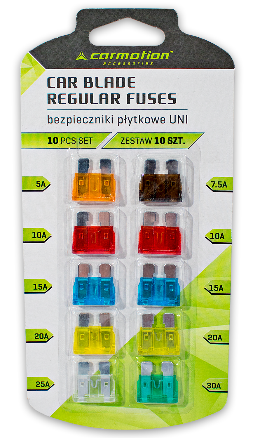 Gaśnica Trójkąt  Bezpieczniki Osram H7 Sznurki Do Naprawy Opon Latarka Czoł