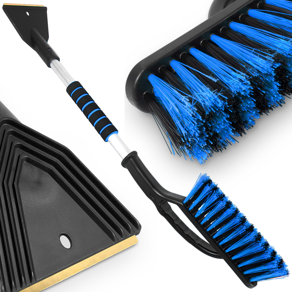 Osłona Antyszronowa Na Szybę Mata 188x80cm Skrobaczka Szczotka 65 Mosiężna