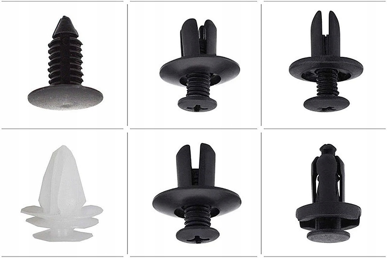 KOŁKI SPINKI KLIPSY SAMOCHODOWE DO TAPICERKI