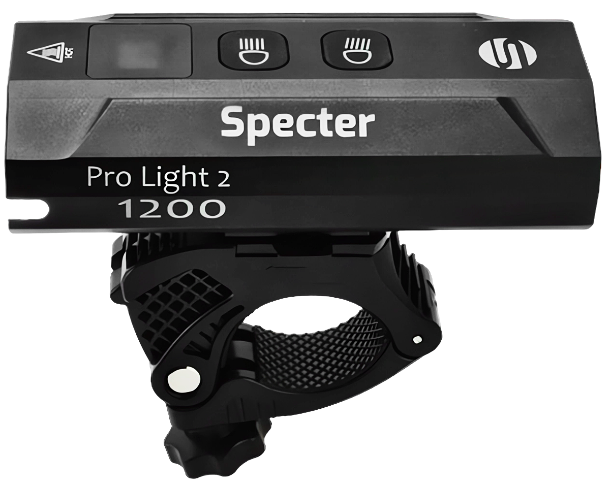 Oświetlenie rowerowe Specter ProLight2 1200lm 3 LED lampa lampka rowerowa