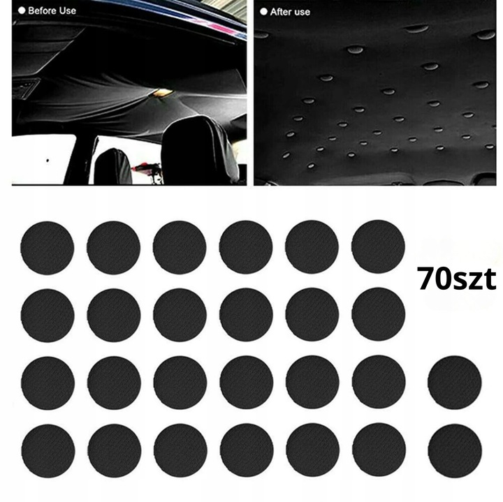 Zestaw Naprawczy Do Podsufitki Samochodowej Do Naprawy Regeneracji 70el.