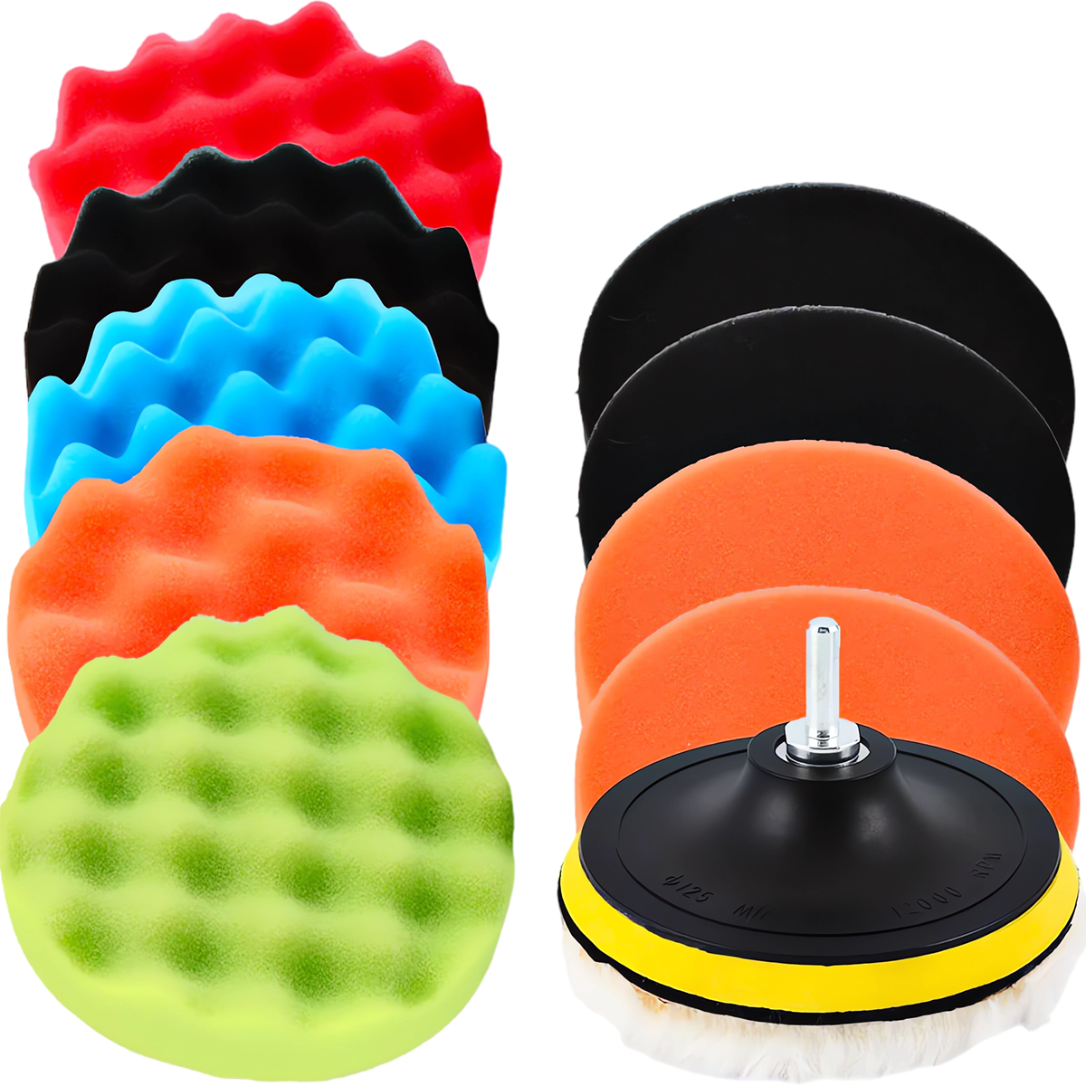 MENZERNA 3in1 3w1 One Step Zestaw Do Jednoetapowego Polerowania Lakieru