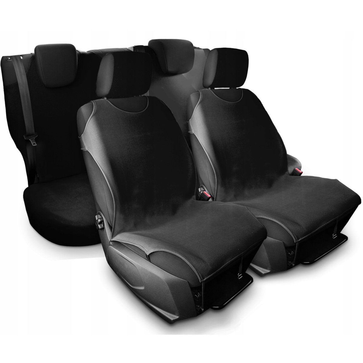 KOSZULKI POKROWCE SAMOCHODOWE TYŁ PRZÓD