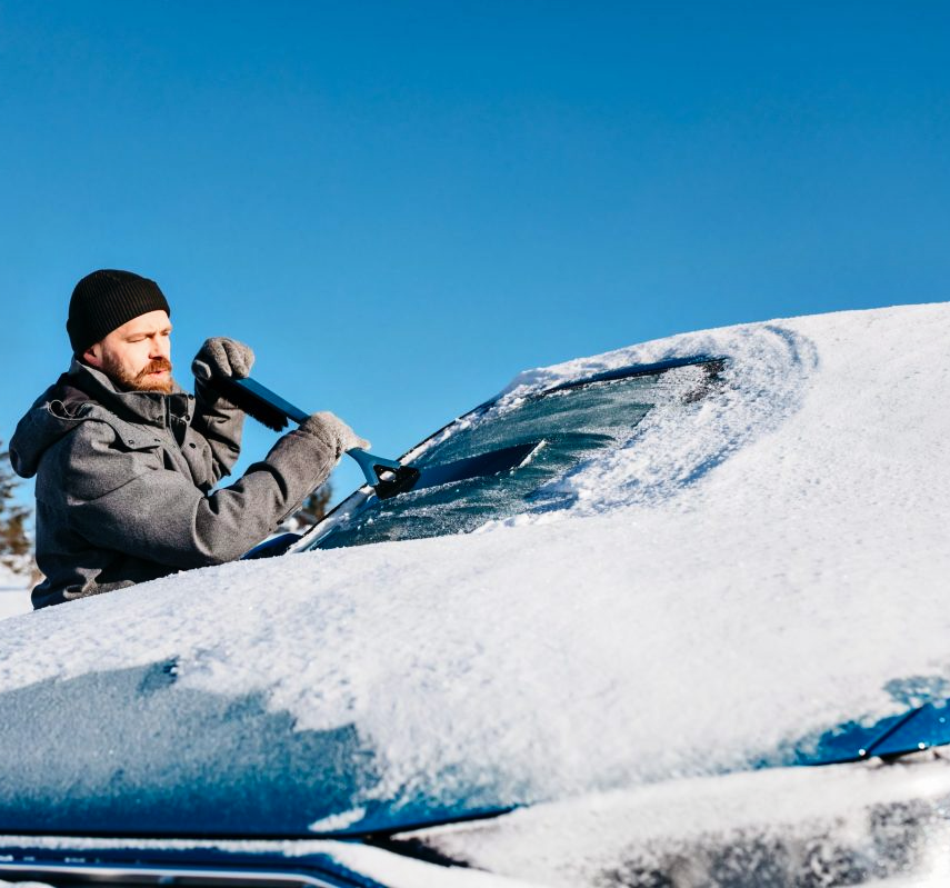 OSŁONA Mata Antyszronowa Aluminiowa 100x200cm Skrobaczka Ze Szczotką Kungs