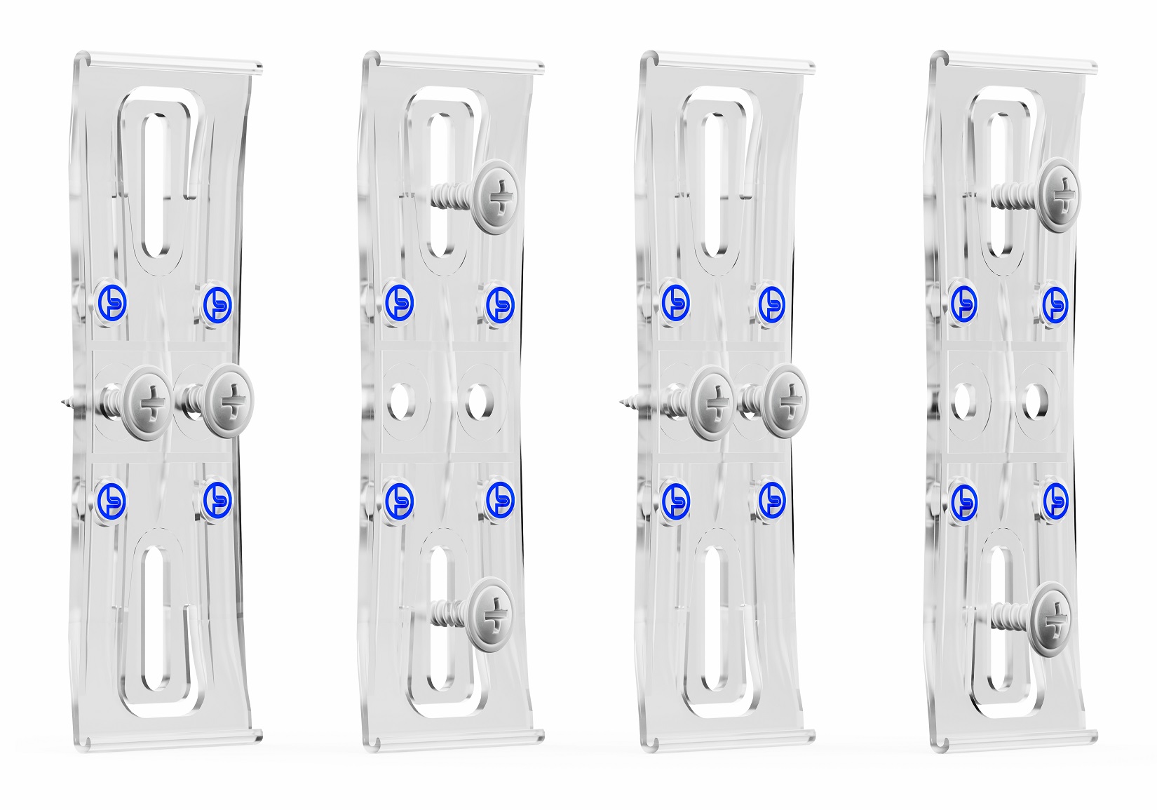 RAMKA POD TABLICĘ REJESTRACYJNĄ BEZBARWNA