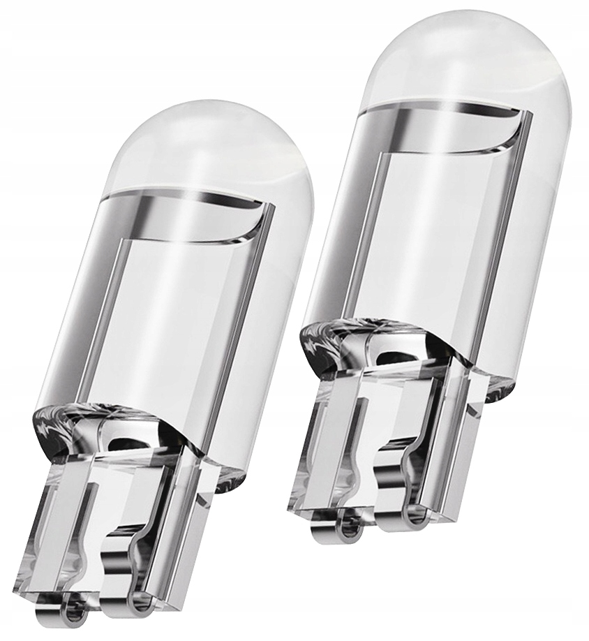 ŻARÓWKA ŻARÓWKI POSTOJOWE W5W T10 LED STANDARD CLEAR BIAŁE
