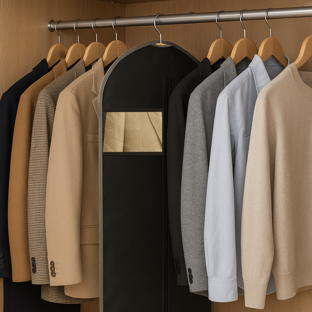 5X MOCNY POKROWIEC NA ODZIEŻ UBRANIA GARNITUR KURTKĘ KOSZULĘ PŁASZCZ