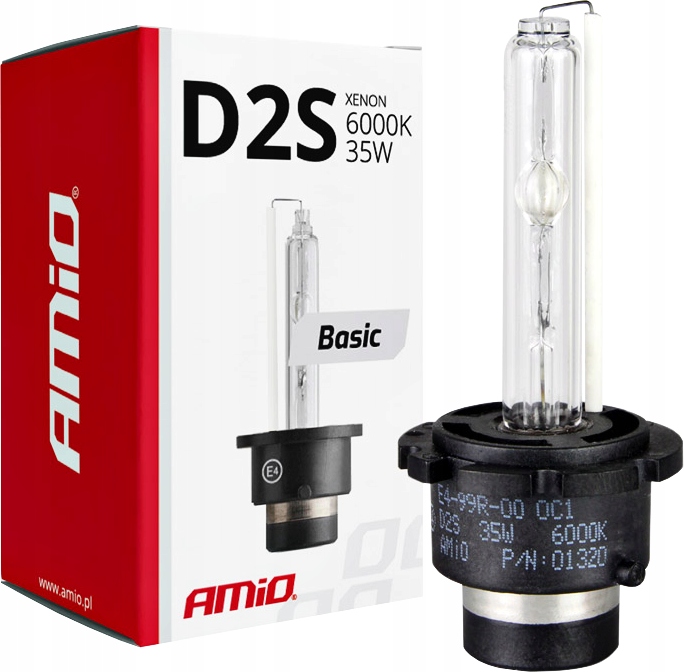 D2S ŻARNIK ŻARNIKI XENON 6000K GWARANCJA HOMOLOGAC