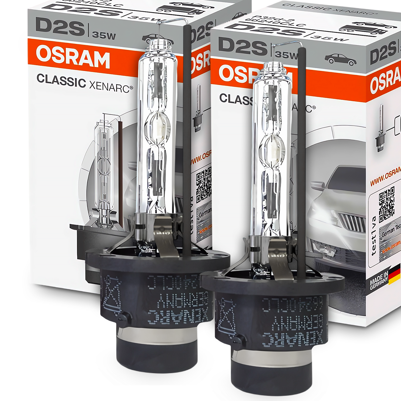 2x D2S OSRAM Original Xenarc Żarniki Xenon Żarnik Palnik Ksenon Oryginalne