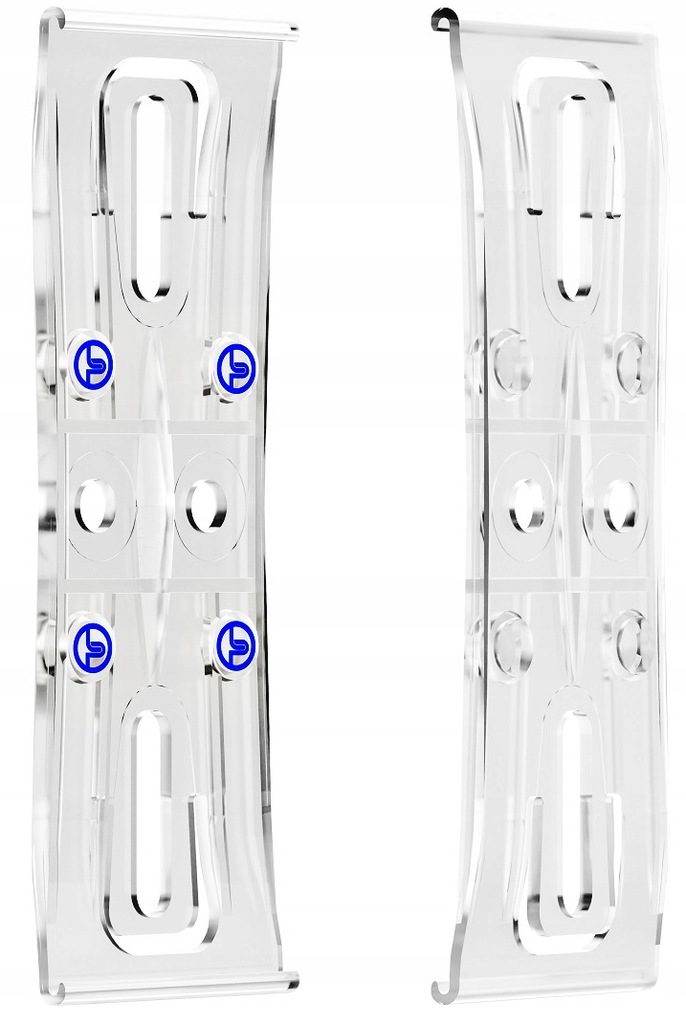 NIEWIDOCZNE RAMKI POD TABLICE REJESTRACYJNA RAMKA