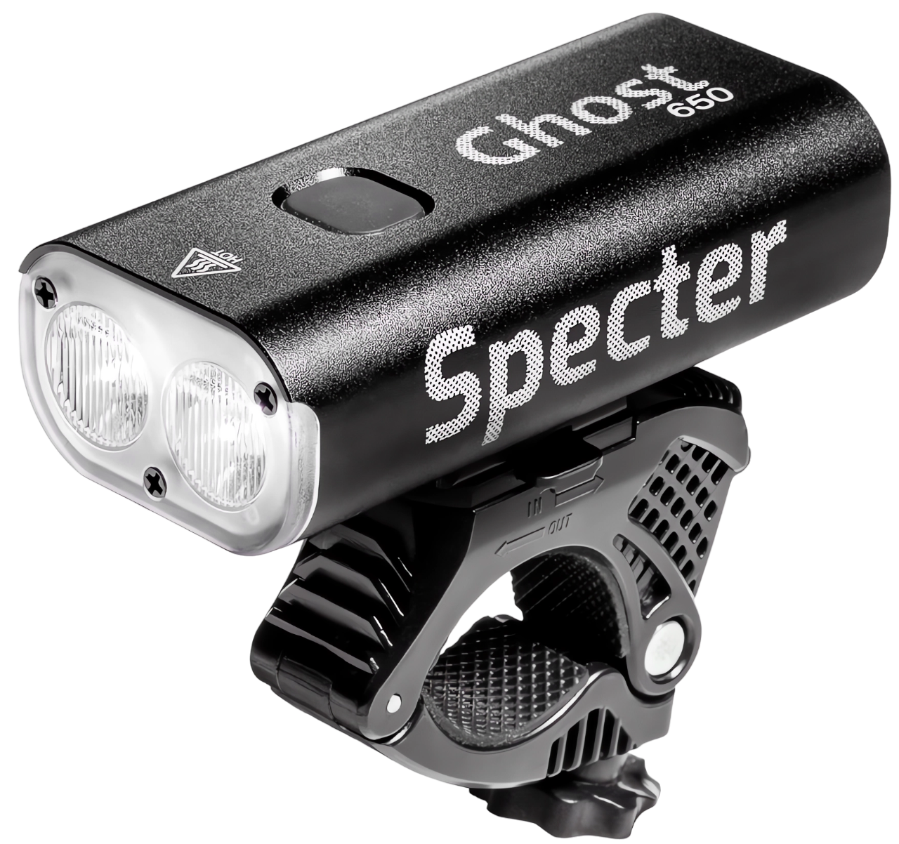 Lampka ROWEROWA SPECTER USB LED Ghost650 oświetlenie rowerowe latarka
