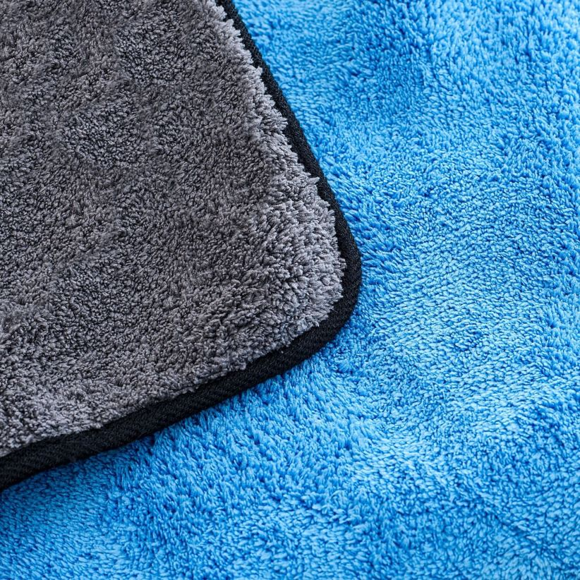 K2 FLOSSY 90x60 RĘCZNIK DO OSUSZANIA LAKIERU 800g MIKROFIBRA DO KAROSERII