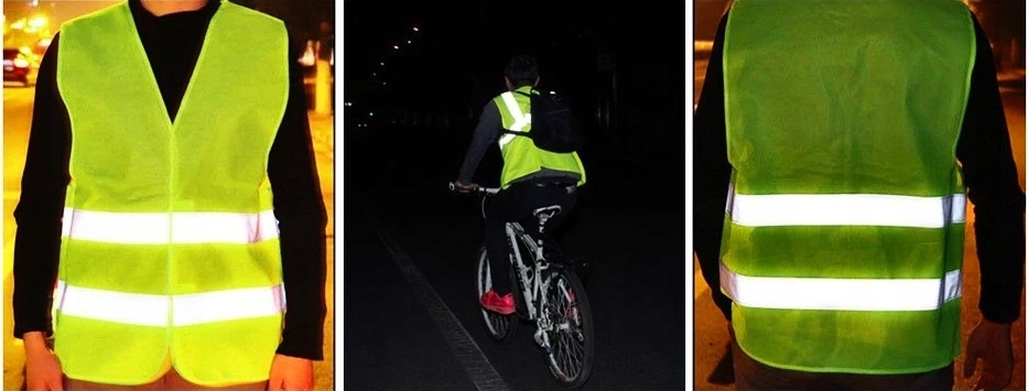 KAMIZELKA OSTRZEGAWCZA ODBLASKOWA SELEDYNOWA ROBOCZA