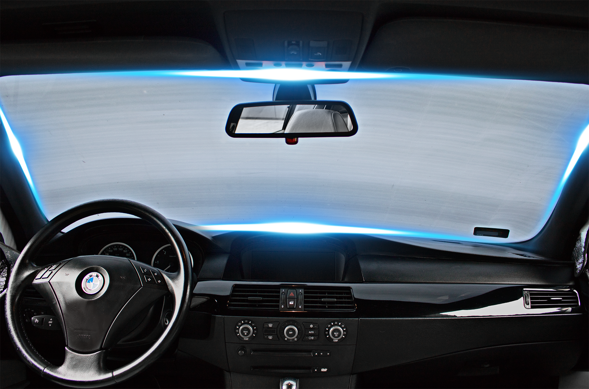 Osłona Mata Na Szybę Alu Antyszronowa 100x250cm + Szczotko Skrobaczka 65cm