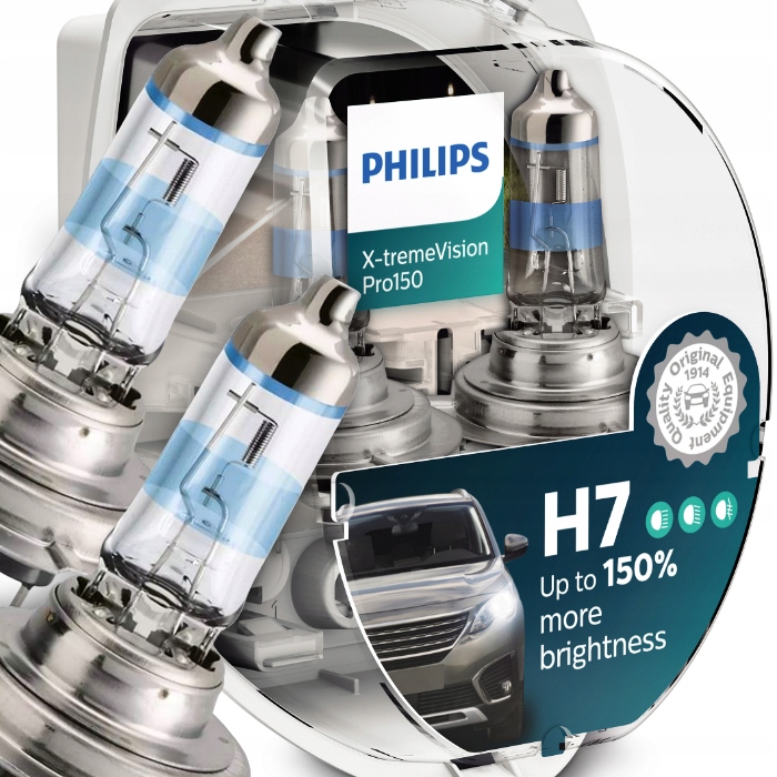 ŻARÓWKI PHILIPS H7 X-TERME VISION PRO150