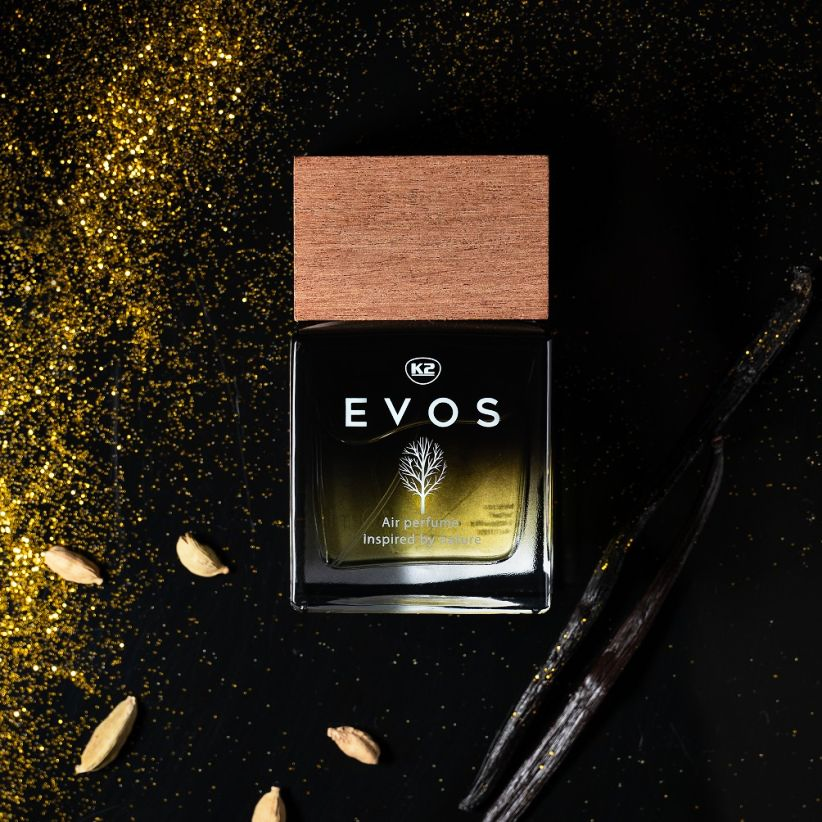 ZESTAW UPOMINKOWY K2 EVOS SAMURAI ZAPACH DO SAMOCHODU PERFUMY TORBA PREZENT