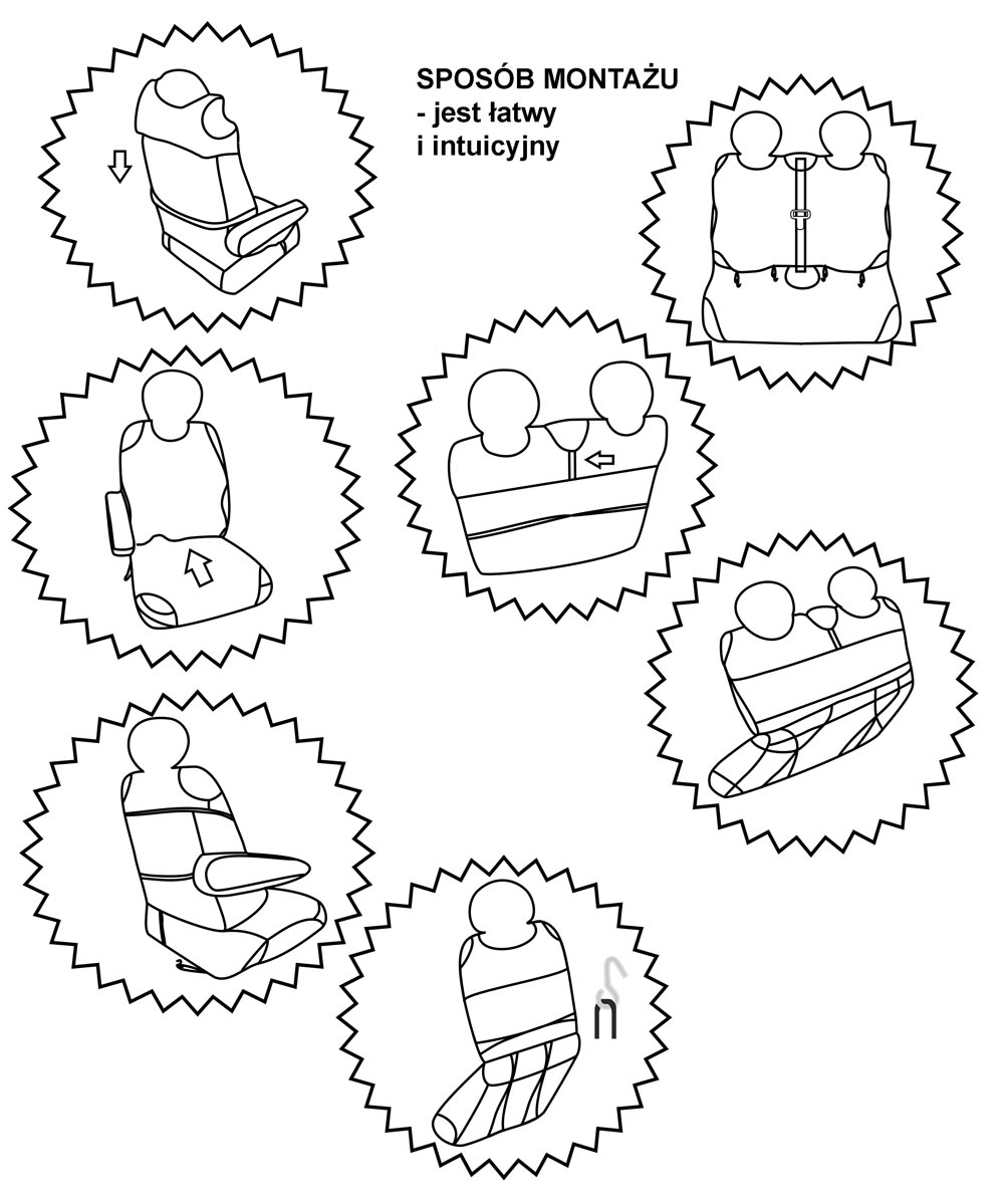 KOSZULKI POKROWCE SAMOCHODOWE DOSTAWCZE VAN BUS