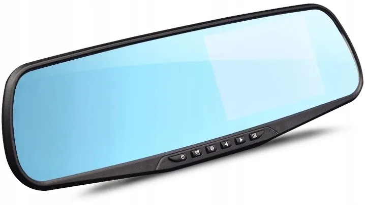 WIDEOREJESTRATOR SAMOCHODOWY W LUSTERKU WSTECZNYM