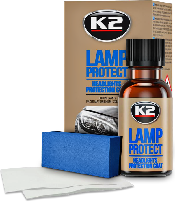 K2 ZESTAW LAMP DOCTOR PASTA DO LAMP + PAD GĄBKA POLEROWANIE REGENERACJA APLI