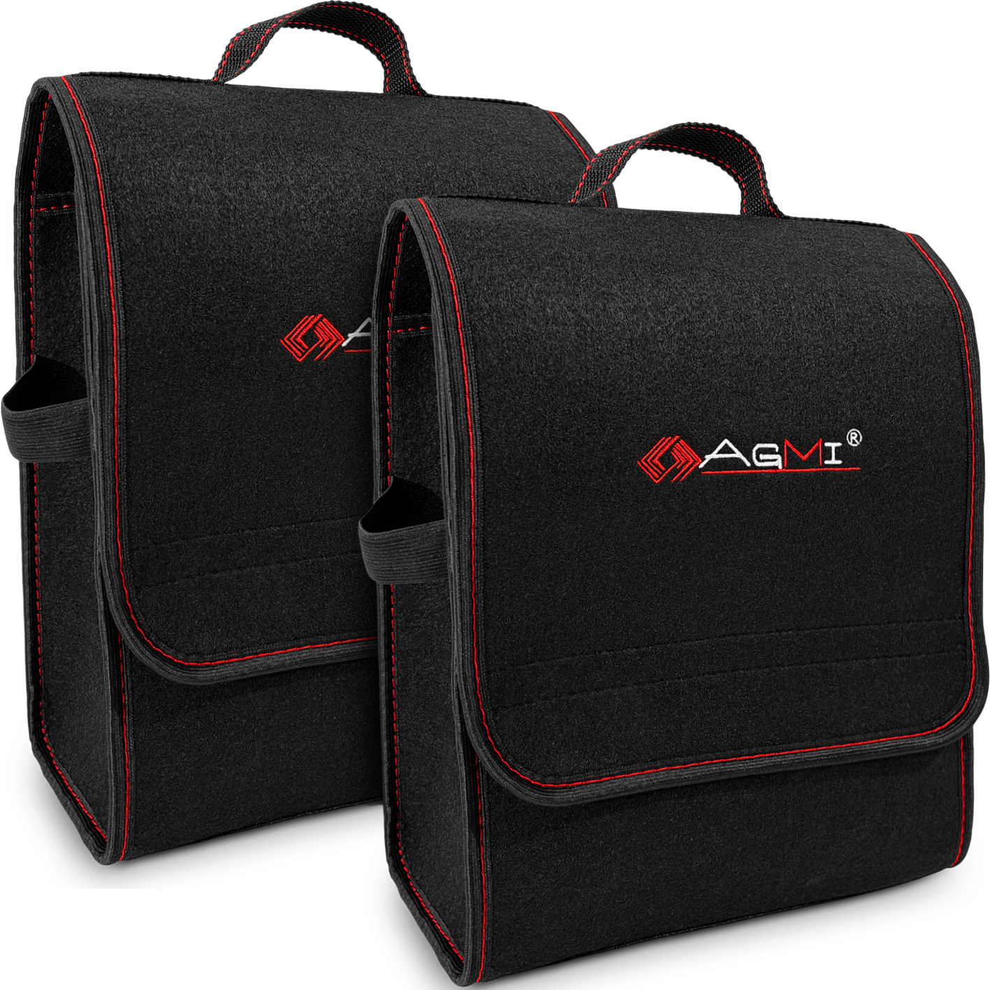 2X TORBA DO BAGAŻNIKA SAMOCHODU KUFER ORGANIZER ETUI RZEPY UCHWYTY MOCNA