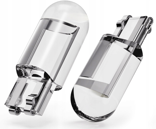 ŻARÓWKA ŻARÓWKI POSTOJOWE W5W T10 LED STANDARD CLEAR BIAŁE