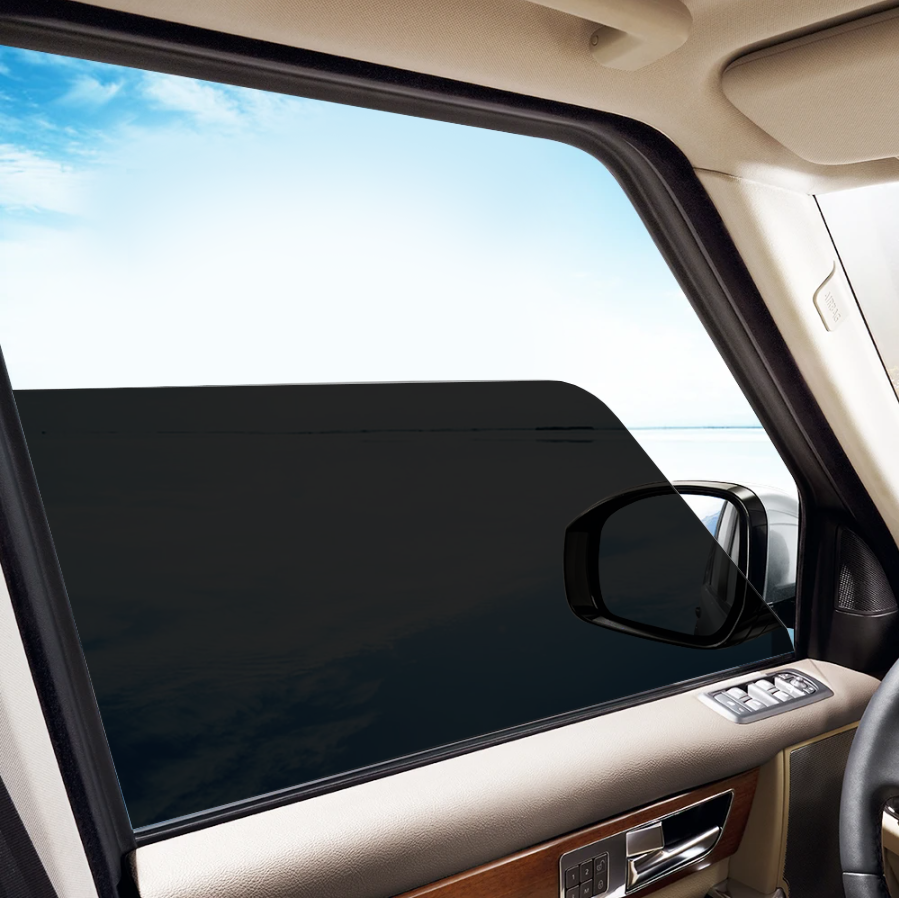 ZESTAW FOLIA DO PRZYCIEMNIANIA SZYB 98% RAKLA KONCENTRAT NOŻYK 300X75CM