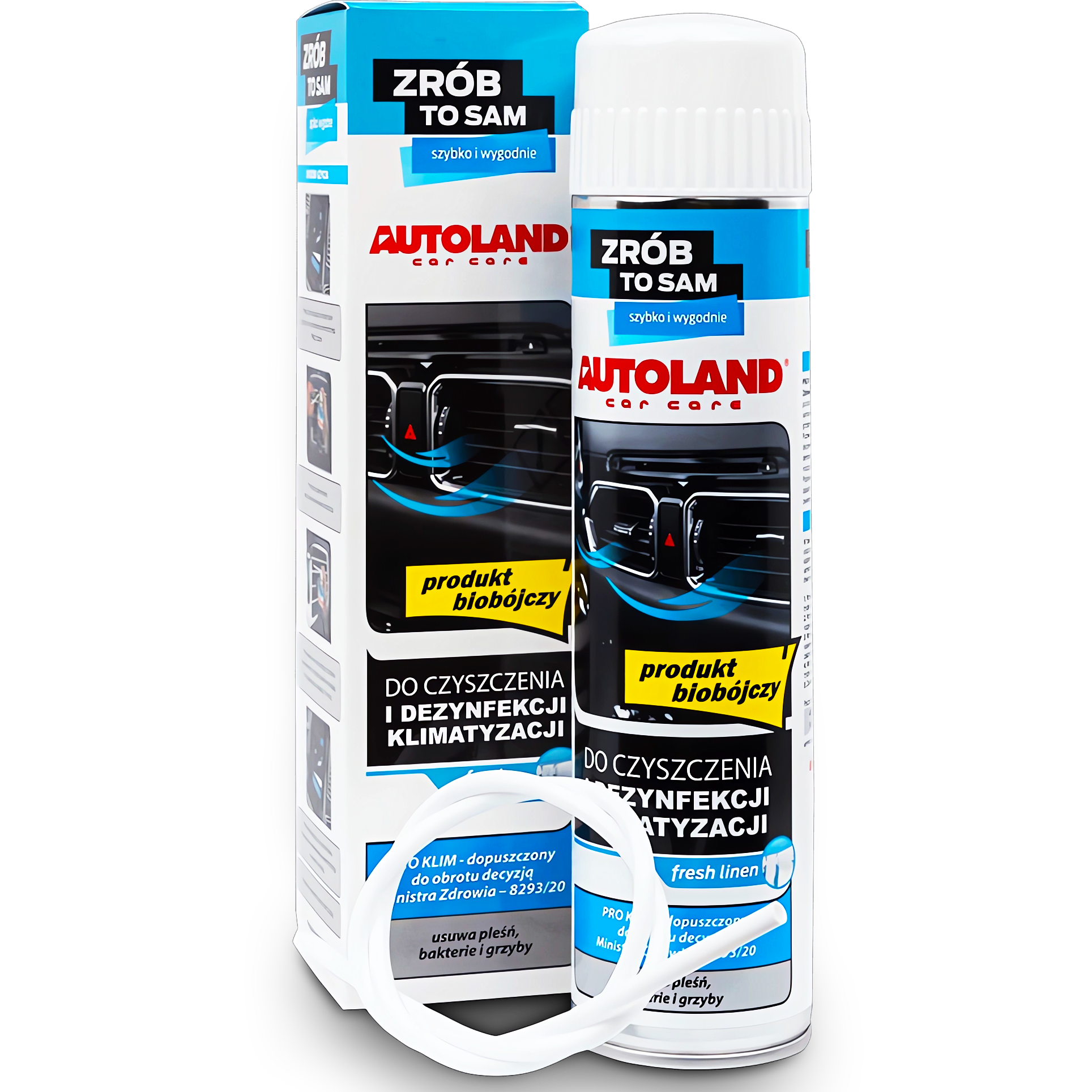 AUTOLAND DO CZYSZCZENIA DEZYNFEKCJI KLIMATYZACJI PROKLIM ODGRZYBIACZ FRESH
