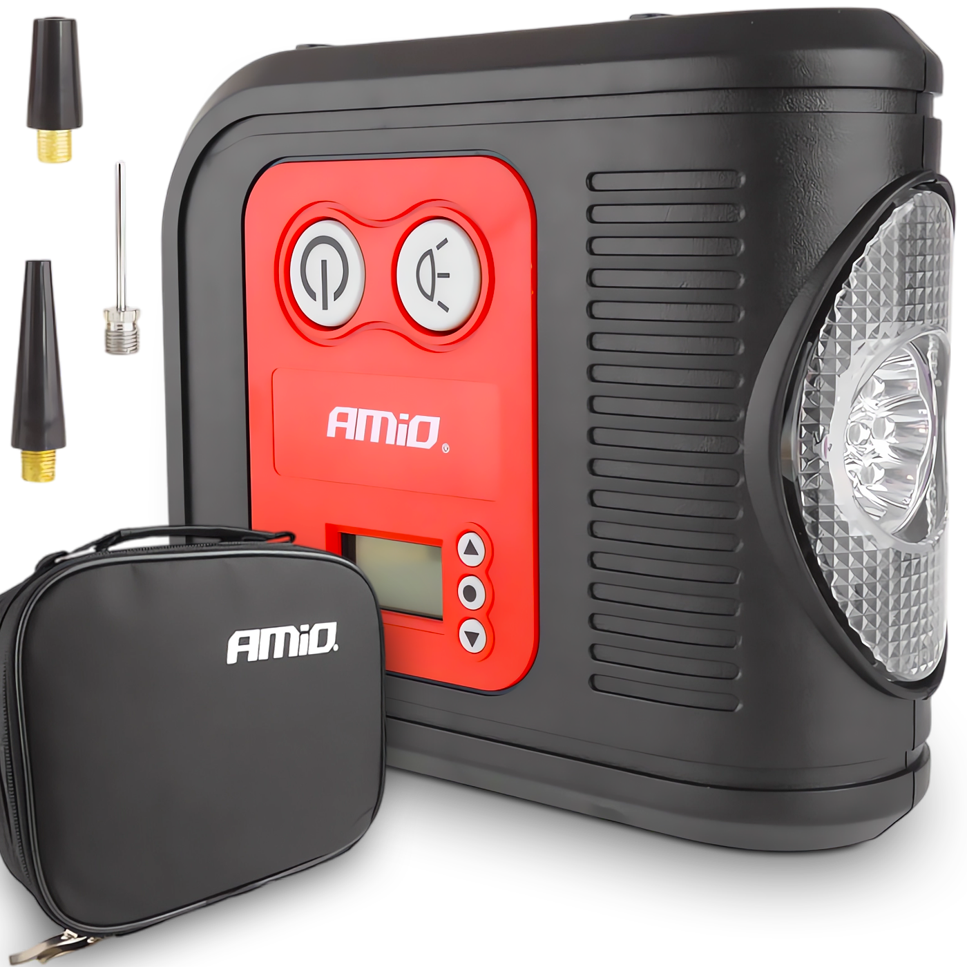 Kompresor Samochodowy Cyfrowy LED LCD 12V 150 PSI 10 BAR Pompka Sprężarka