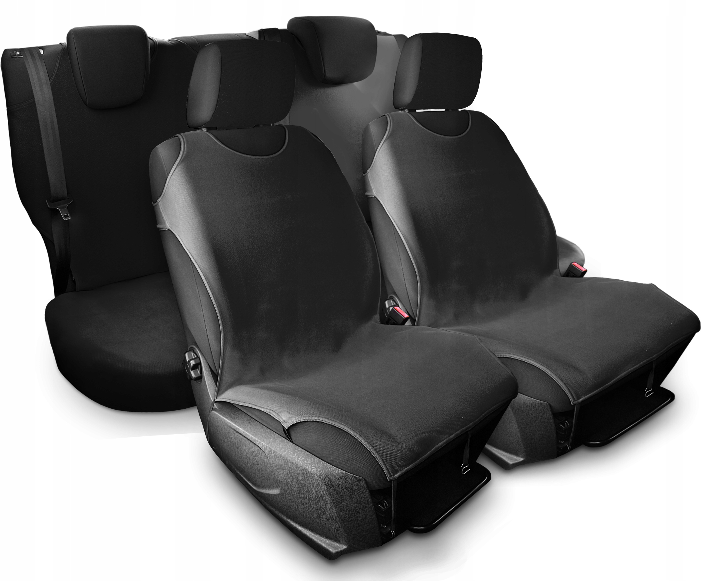 KOSZULKI POKROWCE SAMOCHODOWE TYŁ PRZÓD 7 KOLORÓW