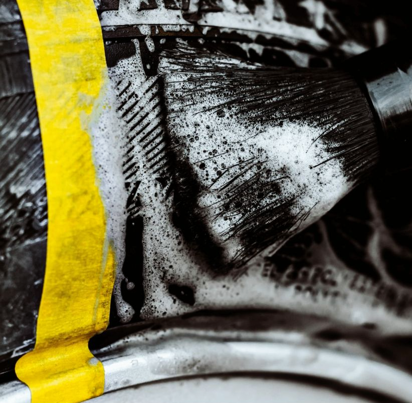 K2 NEORIM 1L PŁYN DO MYCIA CZYSZCZENIA FELG + SZCZOTKA + PĘDZELEK DETAILING