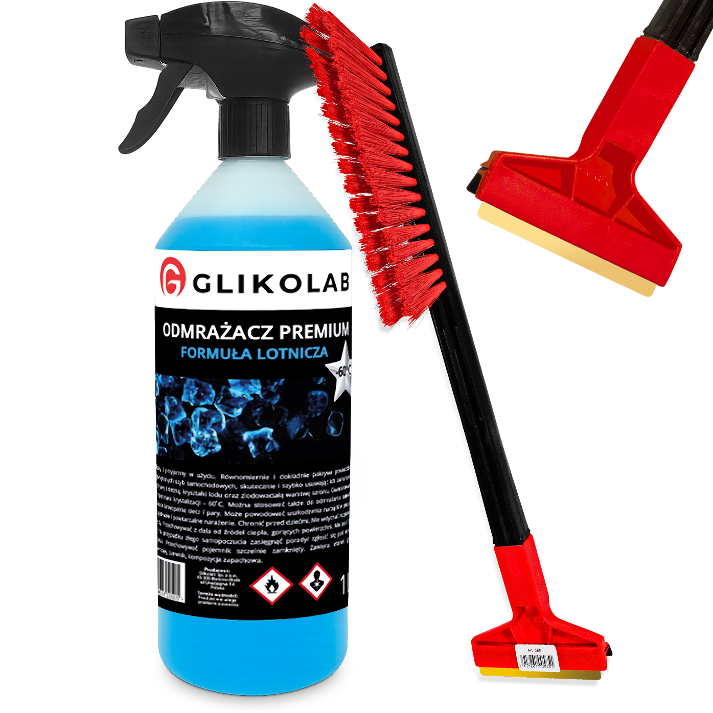 SKROBACZKA MURSKA 585 ODMRAŻACZ DO SZYB -60°C GLIKOLAB FORMUŁA LOTNICZA