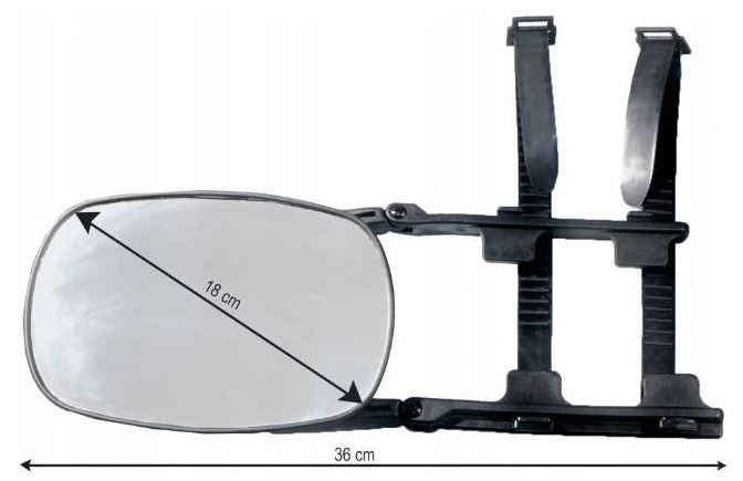 2x LUSTERKO DO HOLOWANIA PRZYCZEPY KEMPINGOWEJ