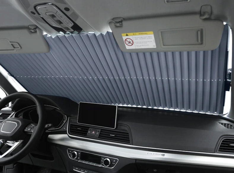 Roleta Żaluzja Przeciwsłoneczna Harmonijka 150x65