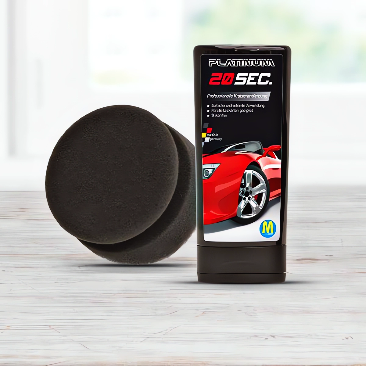 ZESTAW DO USUWANIA RYS ZARYSOWAŃ PASTA PLATINUM + ZESTAW GĄBEK POLERSKICH