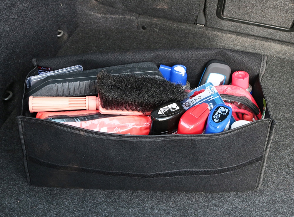 KUFEREK ORGANIZER SAMOCHODOWY DO BAGAŻNIKA TORBA