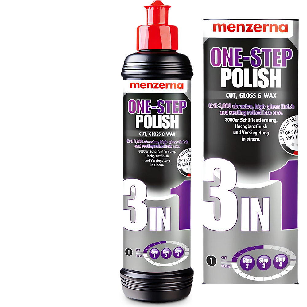 Pasta Polerska Menzerna 3w1 Zestaw Gąbek Do Polerowania Lakieru + Aplikator