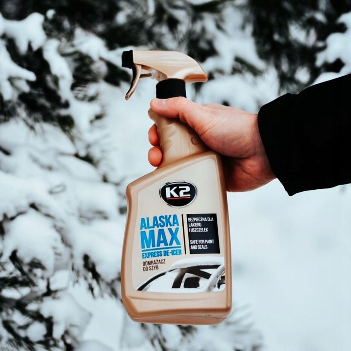 ZIMOWY PŁYN DO SPRYSKIWACZY 5L ZAPACHOWY + ODMRAŻACZ DO SZYB K2 ALASKA