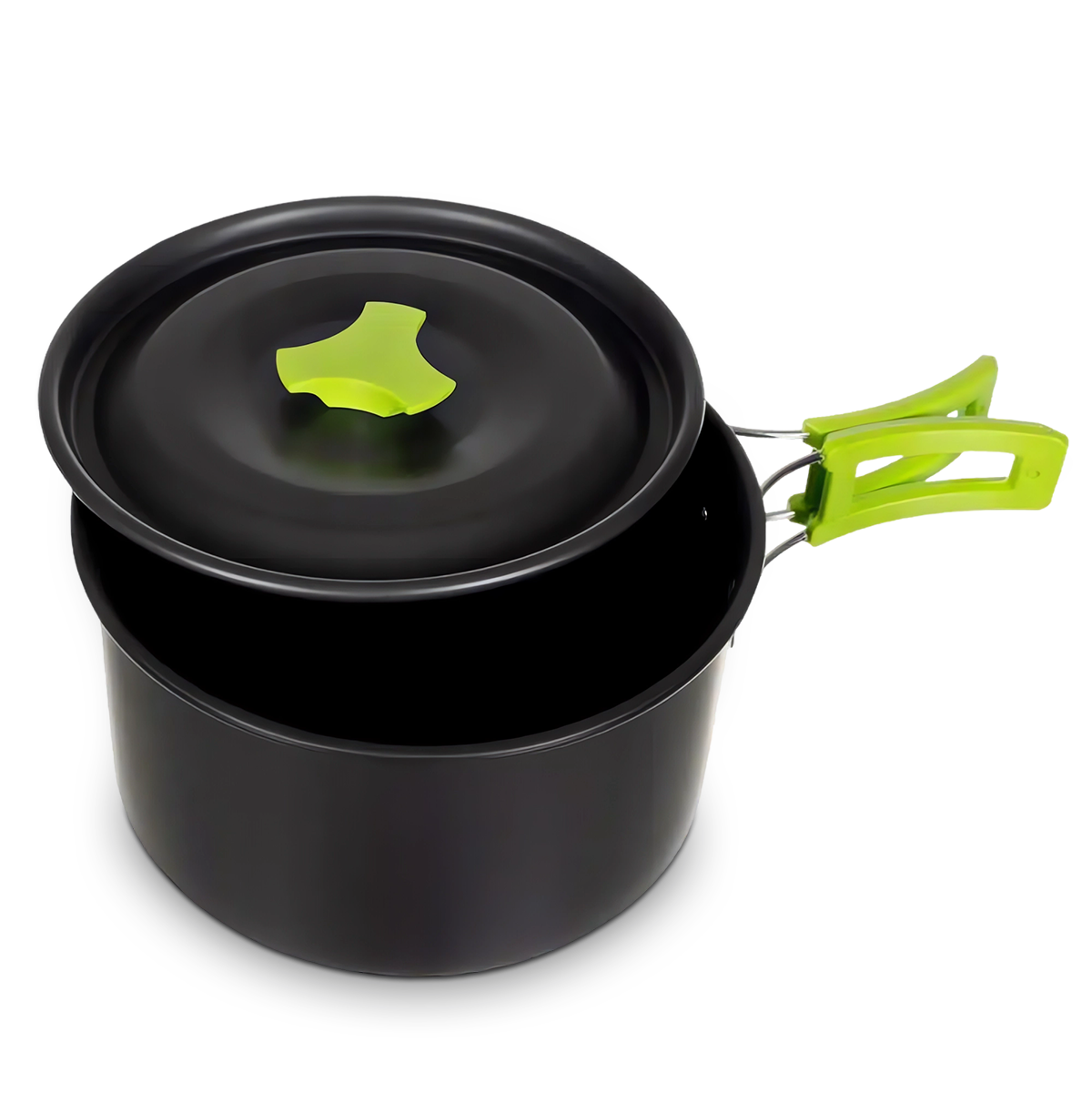 NACZYNIA TURYSTYCZNE ZESTAW GARNKÓW SZTUĆCE POD NAMIOT BIWAK CZAJNIK XXL