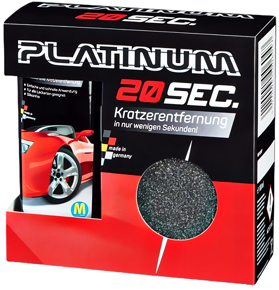 ZESTAW DO USUWANIA RYS ZARYSOWAŃ PASTA PLATINUM + ZESTAW GĄBEK POLERSKICH