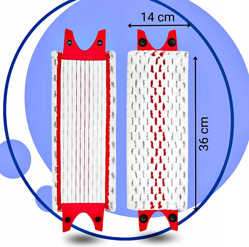 WKŁAD DO MOPA VILEDA ULTRAMAX PŁASKIEGO KOŃCÓWKI WKŁADY CHŁONNE 35 CM