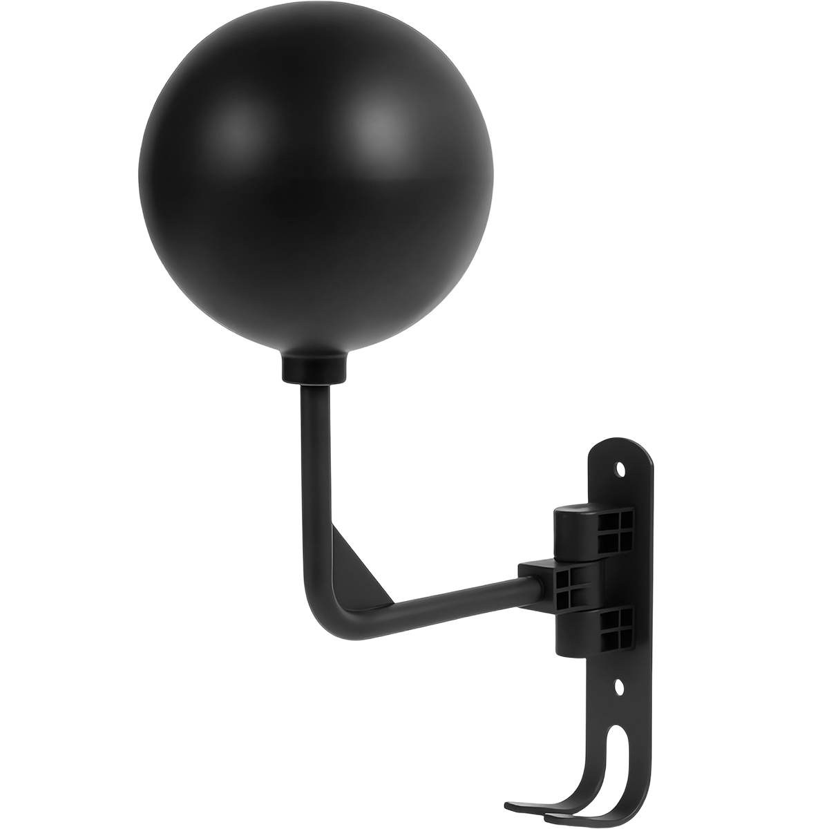 UCHWYT WIESZAK OBROTOWY NA KASK HEŁM MOTOCYKLOWY ROWEROWY CZARNY KULA