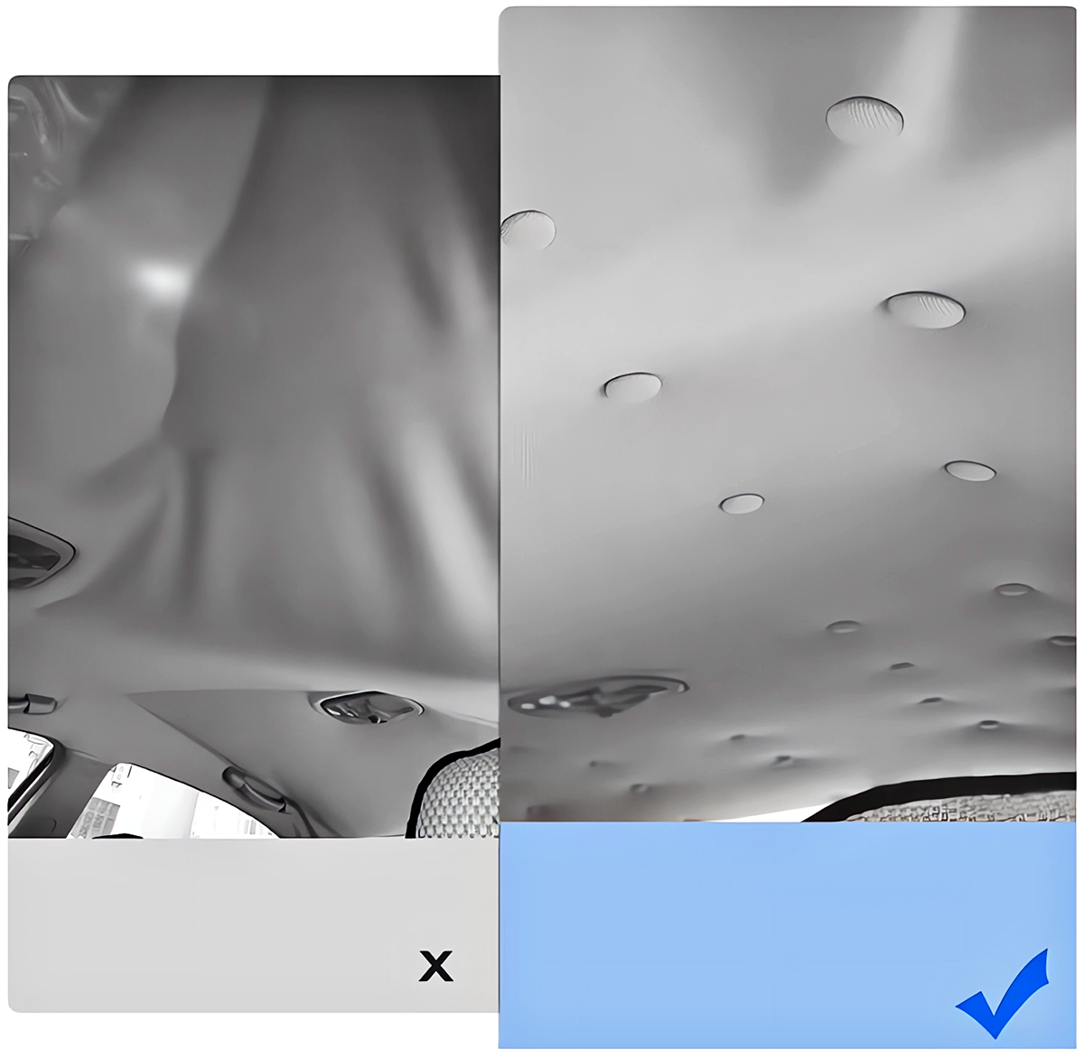 Zestaw Naprawczy Do Podsufitki Samochodowej Do Naprawy Regeneracji 70el.