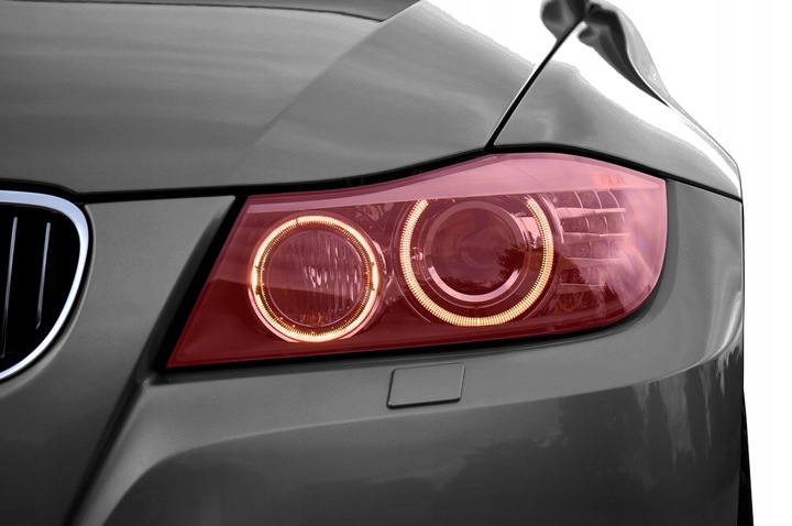 FOLIA DO LAMP 2M CZERWONA Z RAKLĄ