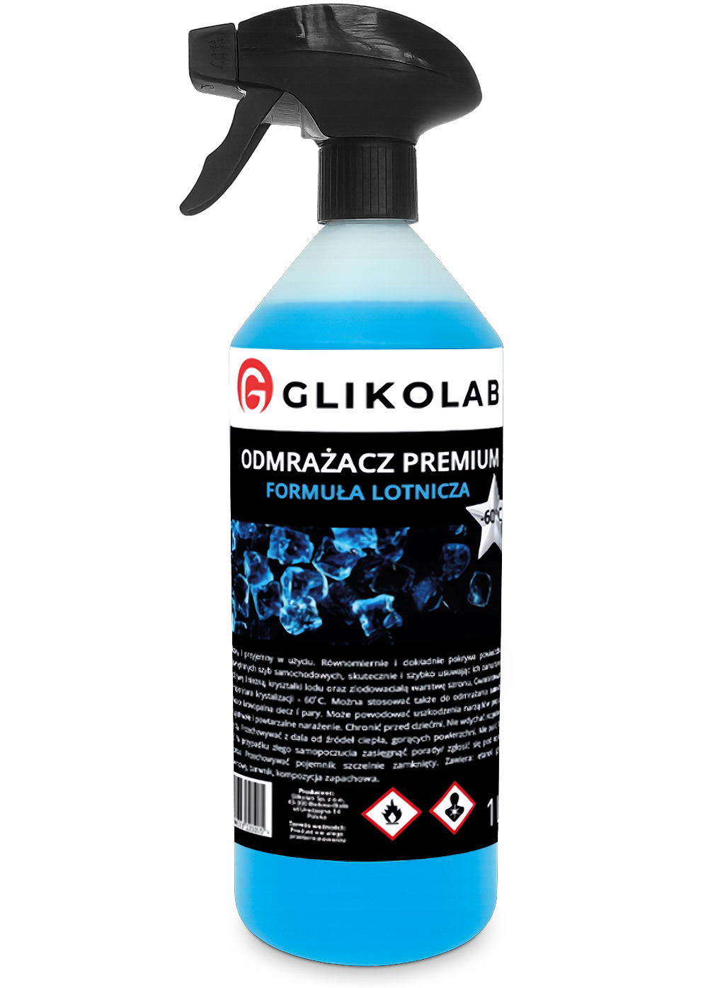 SKROBACZKA MURSKA 580L 2X ODMRAŻACZ DO SZYB -60°C GLIKOLAB FORMUŁA LOTNICZA