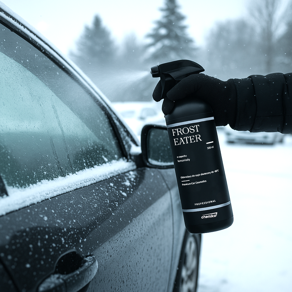 CHEMIKA FROST EATER ODMRAŻACZ DO SZYB LODU SZRONU ATOMIZER MOCNY -60°C 0.5L