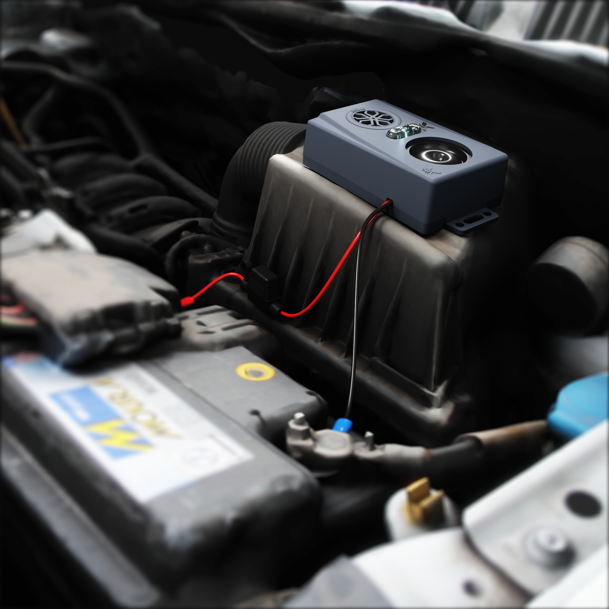 Samochodowy Ultradźwiękowy Odstraszacz Kun Do Samochodu Auta Bielik PROLED